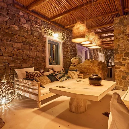 6 Bedrooms Villa At Mikonos 600 M Away From The Beach With Sea View Private Pool And Furnished Garden *