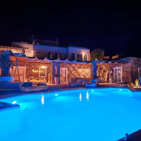 6 Bedrooms Villa At Mikonos 600 M Away From The Beach With Sea View Private Pool And Furnished Garden Villa Mykonos Town