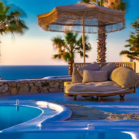 6 Bedrooms Villa At Mikonos 600 M Away From The Beach With Sea View Private Pool And Furnished Garden Villa Mykonos Town
