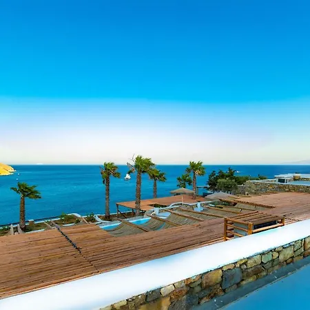 6 Bedrooms Villa At Mikonos 600 M Away From The Beach With Sea View Private Pool And Furnished Garden